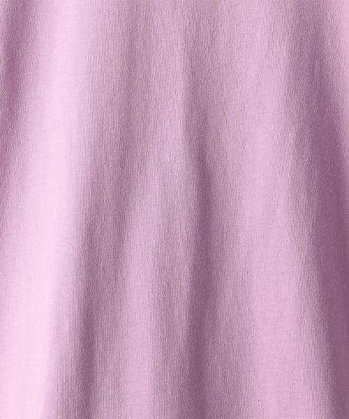 coen（コーエン）の「USAコットンフレンチスリーブTシャツ(カットソー)（Tシャツ/カットソー・レディース・ネイビー/ホワイト/グレー/ライラック・FREE）」の15枚目の写真