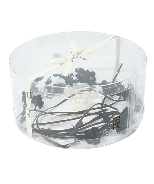 bpr BEAMS Women's（ビーピーアール　ビームス）の「atelier senka / 小花のガーランド（その他ヘアアクセサリー・レディース・ブラック/ピンク・ONE SIZE）」の5枚目の写真