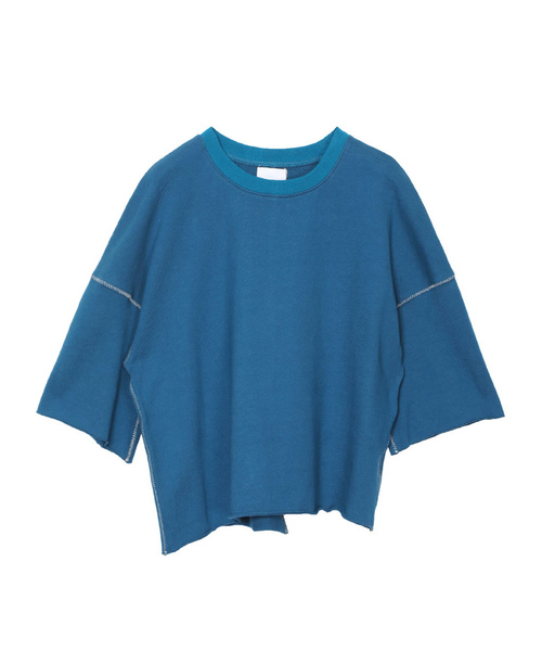 Ameri（アメリ）の「HAND STITCH SWEAT TOP（Tシャツ/カットソー