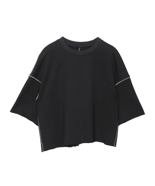 Ameri（アメリ）の「HAND STITCH SWEAT TOP（Tシャツ/カットソー