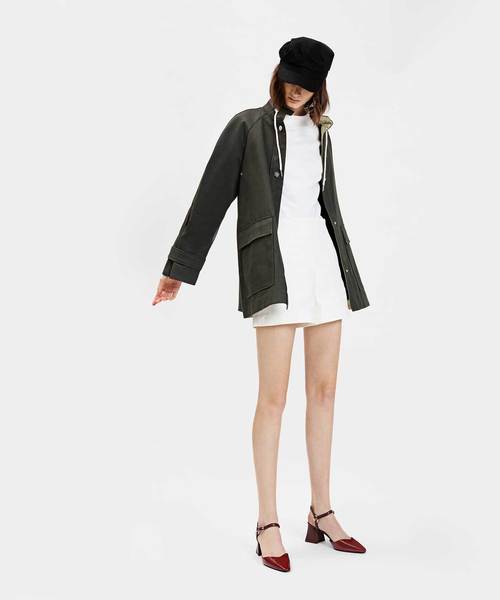 CHARLES & KEITH(チャールズ & キース)の「アンクルストラップフレアヒール / ANKLE STRAP FLARE HEELS(サンダル・レディース・ブラック/レッド/ピンク・22.5cm/23cm/23.5cm/24.5cm/25cm/25.5cm)」の20枚目の写真