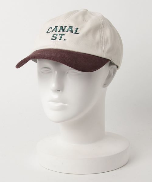 WEGO（ウィゴー）の「WEGO/コーデュロイ切替キャップ（キャップ・レディース・グリーン/オフホワイト/ブラック・FREE）」の2枚目の写真