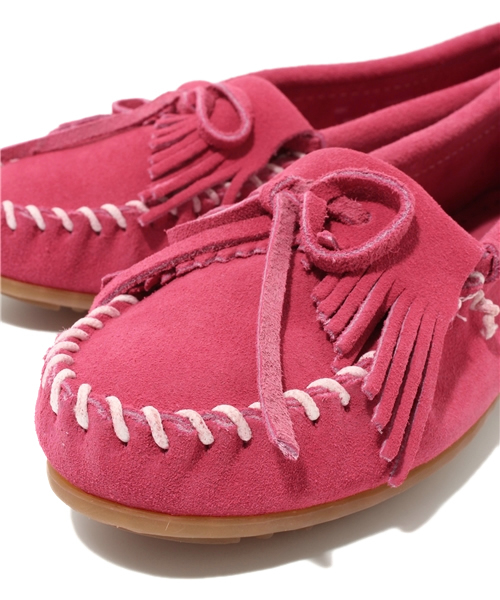 MELROSE claire（メルローズ クレール）の「ミネトンカキルティースエードモカシン（モカシン/デッキシューズ・レディース・グレー/ブラウン/ピンク・X-SMALL/SMALL/MEDIUM/LARGE）」の9枚目の写真