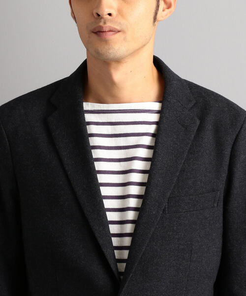 green label relaxing（グリーンレーベルリラクシング）の「CM デニムライク ツイード 2ボタン M70 ジャケット（テーラードジャケット・メンズ・ネイビー/ダークグレー・SMALL/X-LARGE/LARGE/MEDIUM/X-SMALL）」の7枚目の写真