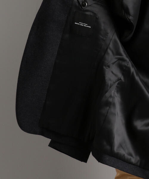 green label relaxing（グリーンレーベルリラクシング）の「CM デニムライク ツイード 2ボタン M70 ジャケット（テーラードジャケット・メンズ・ネイビー/ダークグレー・SMALL/X-LARGE/LARGE/MEDIUM/X-SMALL）」の12枚目の写真
