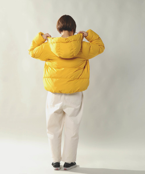 notch.(ノッチ)の「フード中綿ブルゾン(ブルゾン・レディース・ブラック/イエロー・M/L)」の15枚目の写真