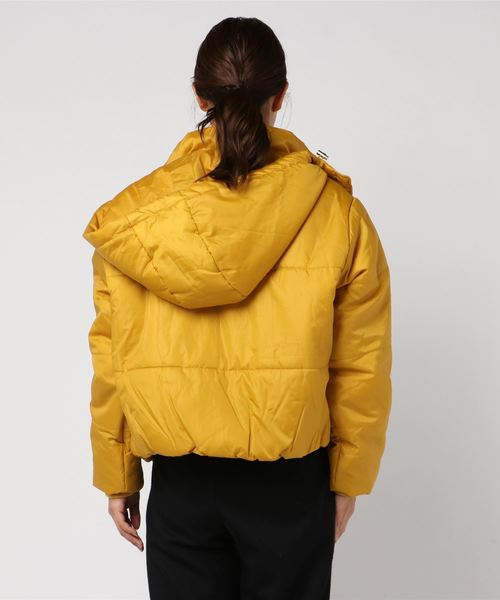notch.(ノッチ)の「フード中綿ブルゾン(ブルゾン・レディース・ブラック/イエロー・M/L)」の5枚目の写真