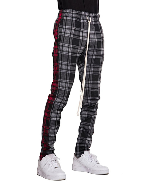 EPTM(エピトミ)の「サイドラインチェックパンツ(その他パンツ・メンズ・ブラック/レッド・S/M/L)」の2枚目の写真