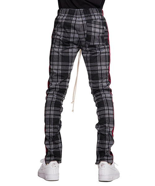 EPTM(エピトミ)の「サイドラインチェックパンツ(その他パンツ・メンズ・ブラック/レッド・S/M/L)」の5枚目の写真
