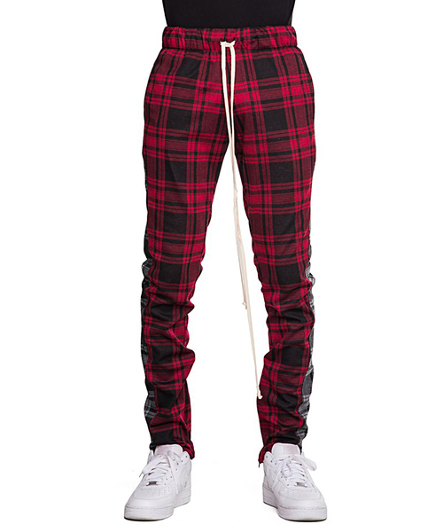 EPTM(エピトミ)の「サイドラインチェックパンツ(その他パンツ・メンズ・ブラック/レッド・S/M/L)」の3枚目の写真