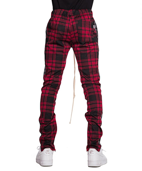 EPTM(エピトミ)の「サイドラインチェックパンツ(その他パンツ・メンズ・ブラック/レッド・S/M/L)」の6枚目の写真