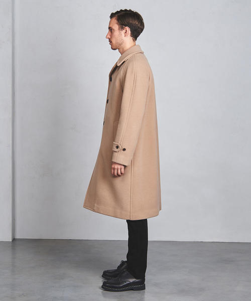 UNITED ARROWS（ユナイテッドアローズ）の「UASB メルトン バルカラー コート（その他アウター・メンズ・ブラック/ベージュ・SMALL/MEDIUM/LARGE/X-LARGE）」の5枚目の写真