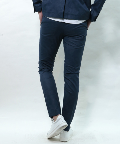 junhashimoto／ジュンハシモト／SIDE GATHER PANTS -CAMO AIR D セールSIDE GATHER PANTS（スラックス）｜junhashimoto（ジュン