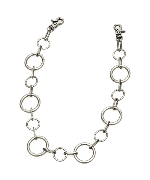 an meets zakka（アンミツザッカ）の「an meets zakka リングウォレットチェーン（ウォレットチェーン・メンズ・シルバー/アンティークゴールド/アンティークシルバー/ガンメタ・ONESIZE）」の2枚目の写真