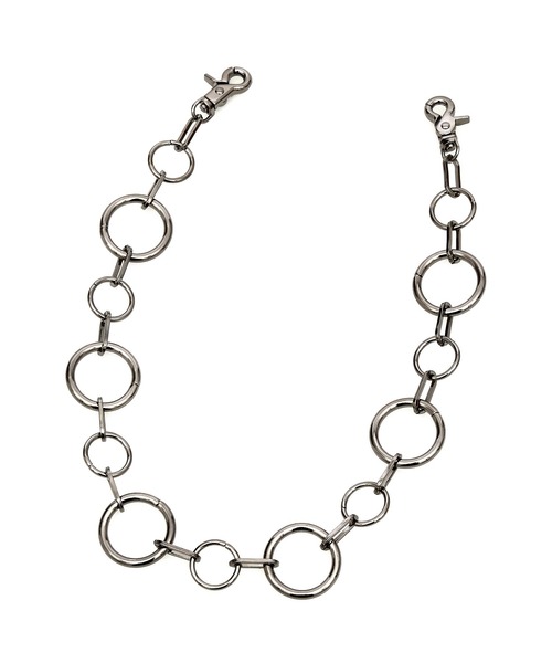 an meets zakka（アンミツザッカ）の「an meets zakka リングウォレットチェーン（ウォレットチェーン・メンズ・シルバー/アンティークゴールド/アンティークシルバー/ガンメタ・ONESIZE）」の4枚目の写真