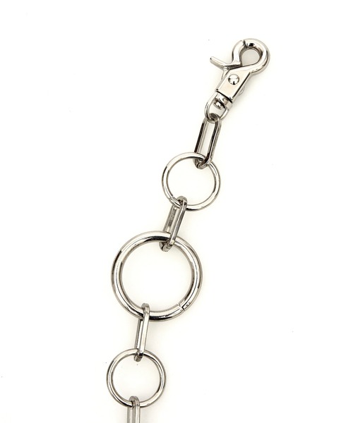 an meets zakka（アンミツザッカ）の「an meets zakka リングウォレットチェーン（ウォレットチェーン・メンズ・シルバー/アンティークゴールド/アンティークシルバー/ガンメタ・ONESIZE）」の9枚目の写真