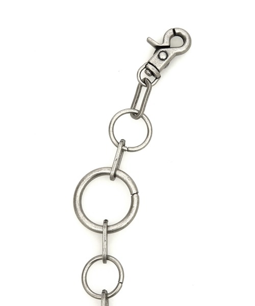 an meets zakka（アンミツザッカ）の「an meets zakka リングウォレットチェーン（ウォレットチェーン・メンズ・シルバー/アンティークゴールド/アンティークシルバー/ガンメタ・ONESIZE）」の10枚目の写真