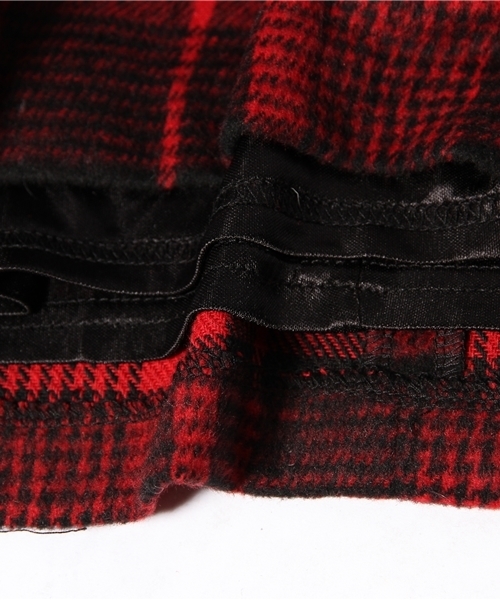 VENCEEXCHANGE(ヴァンスエクスチェンジ)の「チェックペンシルハイウエストスカート(スカート・レディース・ブラック/ブルー/オフホワイト/レッド・MEDIUM)」の11枚目の写真