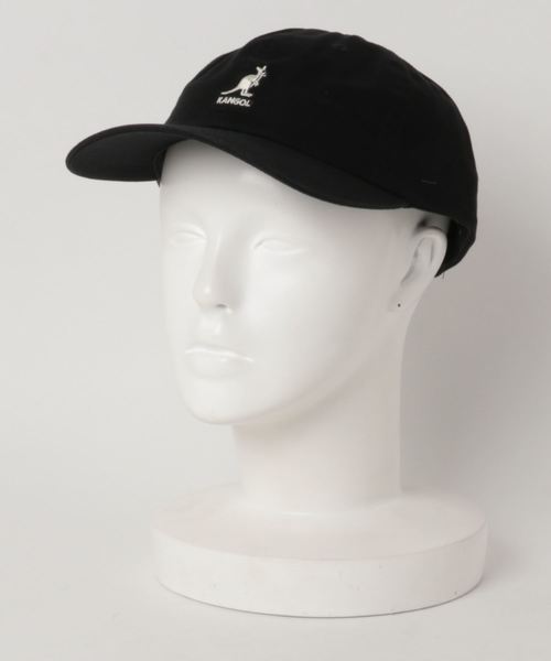 KANGOL(カンゴール)の「KANGOL washed Baseball cap(キャップ・レディース・ホワイト/ブラック/ダークグリーン/ネイビー/ベージュ・ONESIZE)」の7枚目の写真