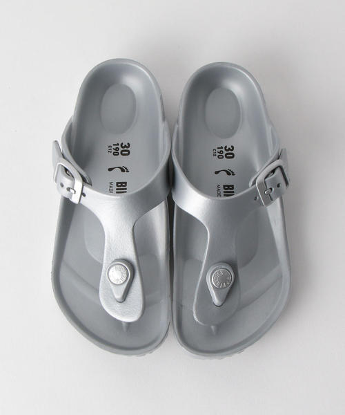 BIRKENSTOCK（ビルケンシュトック）の「BIRKENSTOCK（ビルケンシュトック）GIZEH EVA 19cm-21cm（サンダル・キッズ・ブラック/オリーブ/シルバー・33:21cm/31:20cm/30:19cm）」の3枚目の写真