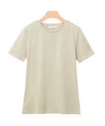 ネックが選べる シルケットコットンTシャツ