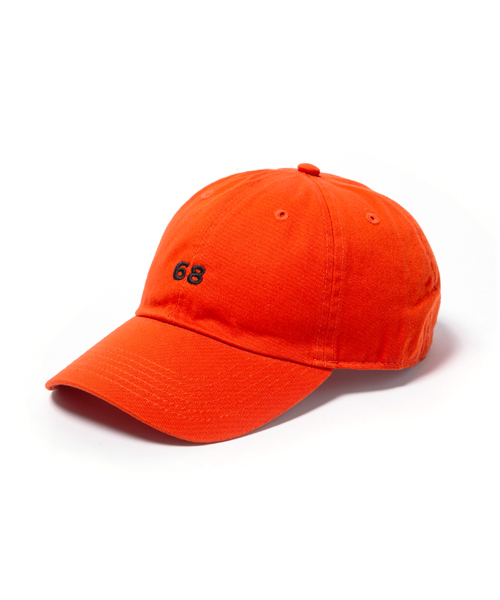 68&brothers（シックスティエイトアンドブラザーズ）の「6 Panel Cap w/emb "68"（キャップ・メンズ・ブラック/ベージュ/グリーン/ネイビー/オレンジ・FREE）」の5枚目の写真