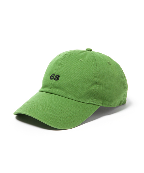 68&brothers（シックスティエイトアンドブラザーズ）の「6 Panel Cap w/emb "68"（キャップ・メンズ・ブラック/ベージュ/グリーン/ネイビー/オレンジ・FREE）」の3枚目の写真