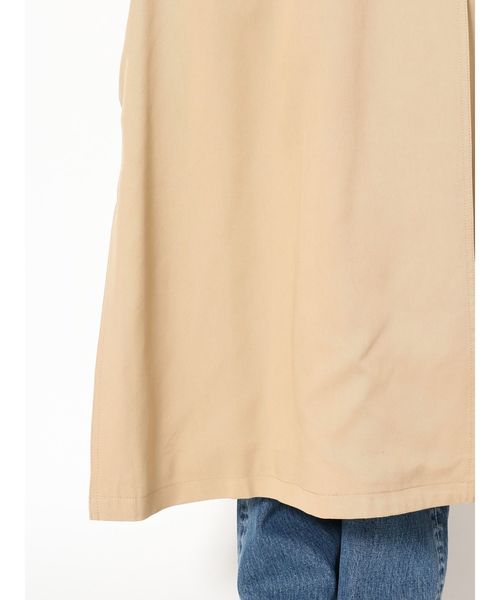 Ungrid(アングリッド)の「ルーズロングトレンチコート(トレンチコート・レディース・ベージュ/キャメル・SMALL/MEDIUM)」の19枚目の写真
