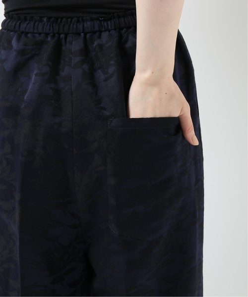CITYSHOP（シティーショップ）の「フラワーJQサテンパンツ（その他パンツ・レディース・ベージュ/ネイビー・38/36）」の17枚目の写真