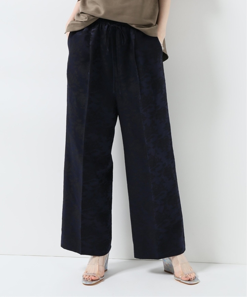 CITYSHOP（シティーショップ）の「フラワーJQサテンパンツ（その他パンツ・レディース・ベージュ/ネイビー・38/36）」の18枚目の写真