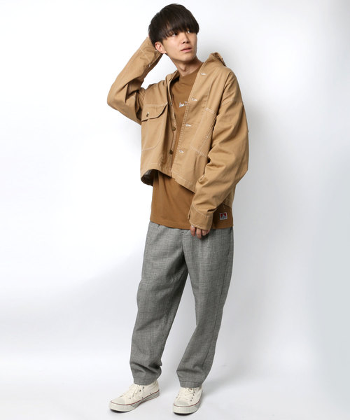 SITRY（シトリー）の「ワイドテーパードパンツ／シェフパンツ　/イージーパンツ＜無地・チェック＞（その他パンツ・メンズ・ブラック/グレー系その他/ブラウン系その他/ベージュ系その他/グレー系その他2/ブラック系その他/ブルー系その他/ベージュ系その他2・M/L）」の11枚目の写真