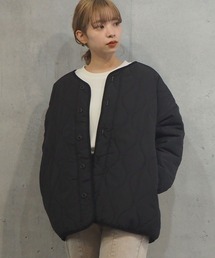 tiptop（ティップトップ）の「【2サイズ展開】キルティングジャケット【web限定アイテム】（ノーカラージャケット）」