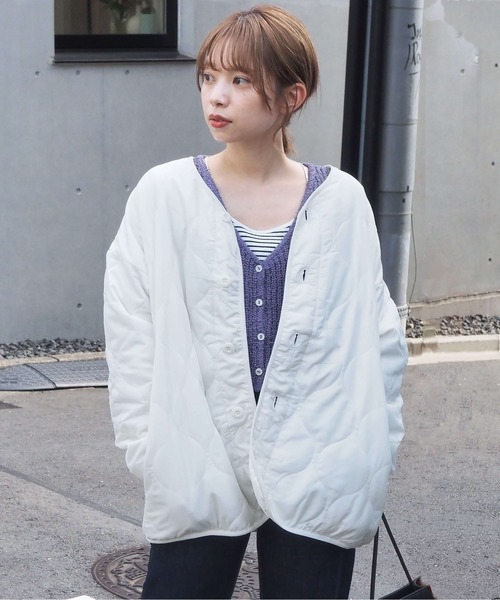 セール】【2サイズ展開】キルティングジャケット【web限定アイテム