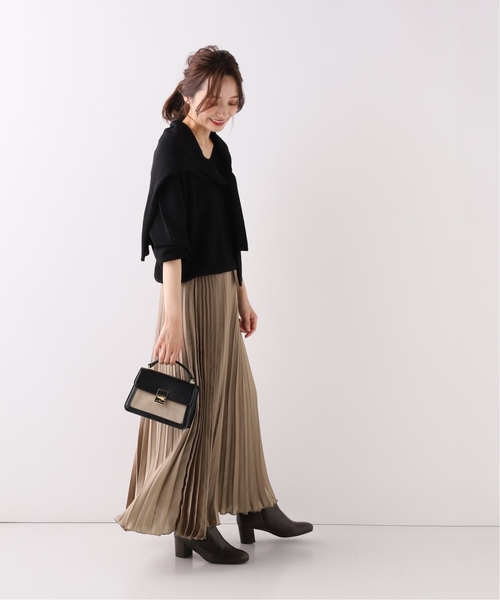 SLOBE IENA（スローブイエナ）の「サテンプリーツスカート◇（スカート 