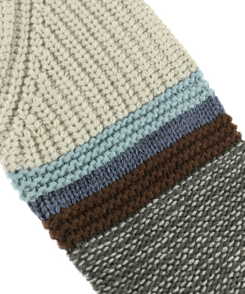 ALEXIA STAM（アリシアスタン）の「Color Block Knit Top/カラー