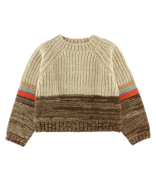 ニット/セーター alexia stam Color Block Knit Top ALEXIA STAM（アリシアスタン）の「Color Block Knit Top/カラー
