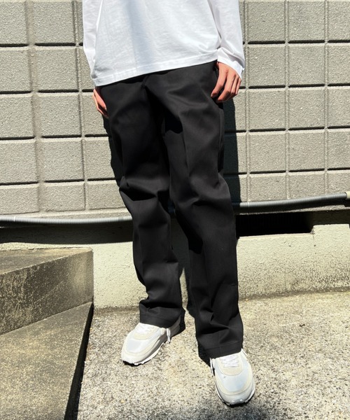 Dickies（ディッキーズ）の「Dickies(ディッキーズ) / 874 オリジナル ワイド ストレート チノ ワークパンツ（チノパンツ・メンズ・ダークネイビー/チャコール/カーキ/ダークブラウン/ブラック/オリーブ/ホワイト/グリーン・XL/S/M/L）」の15枚目の写真
