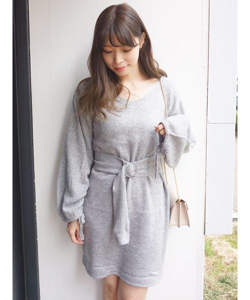 ブランド古着 ニットワンピース ワンピース Mercuryduo マーキュリーデュオ のファッション通販 Zozoused