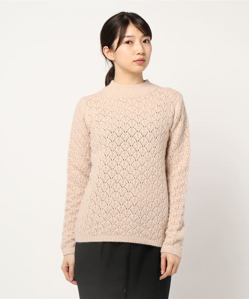 セール】W/Fox 透かし柄プルオーバー◇（ニット/セーター）｜IENA