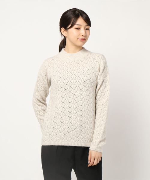 セール】W/Fox 透かし柄プルオーバー◇（ニット/セーター）｜IENA