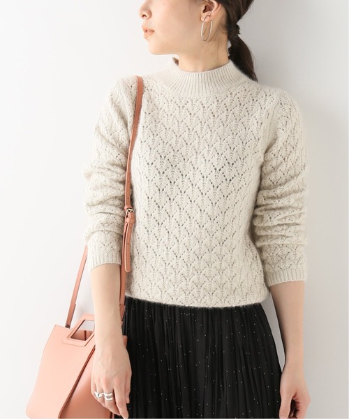 IENA 美品❗️プルオーバー レディース セール】W/Fox 透かし柄プルオーバー◇（ニット/セーター）｜IENA