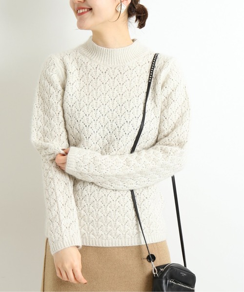 セール】W/Fox 透かし柄プルオーバー◇（ニット/セーター）｜IENA