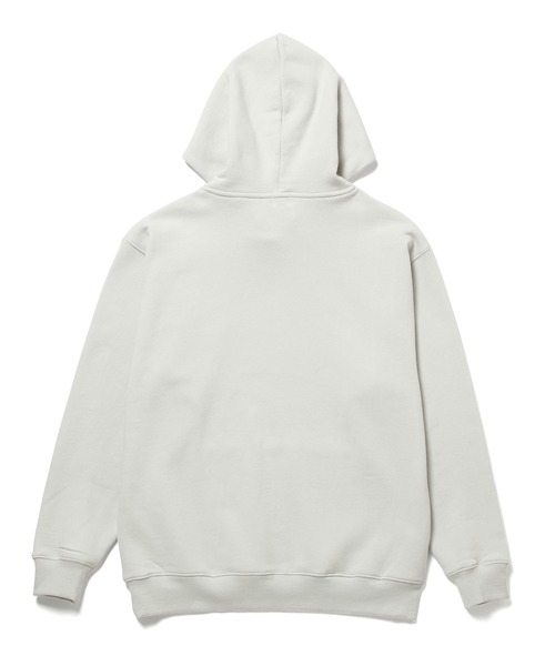 FRUIT OF THE LOOM(フルーツオブザルーム)の「【FRUIT OF THE LOOM別注】ロゴラインパーカー(パーカー・メンズ・パープル/オフホワイト/キャメル・M/L)」の6枚目の写真