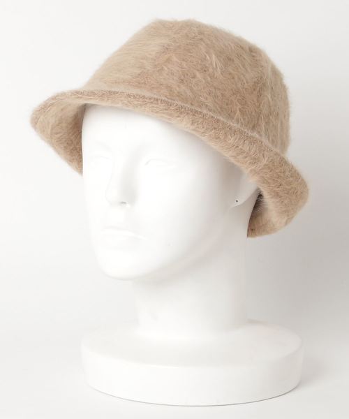 HVC（エイチブイシー）の「アンゴラ中折れハット（ハット・レディース・ブラック/ベージュ/グレー/ブラウン/レッド・FREE）」の5枚目の写真