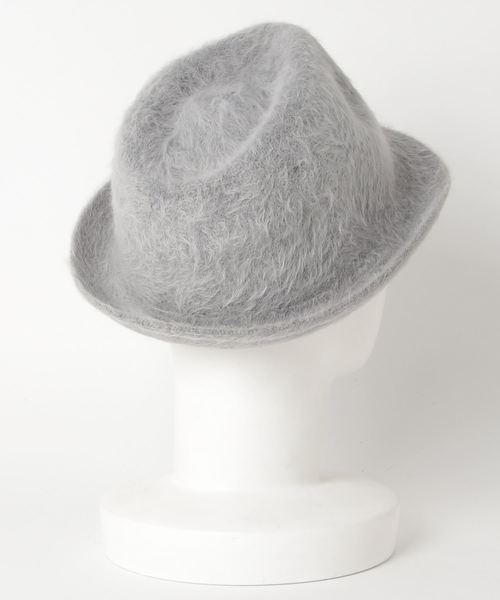 HVC（エイチブイシー）の「アンゴラ中折れハット（ハット・レディース・ブラック/ベージュ/グレー/ブラウン/レッド・FREE）」の6枚目の写真