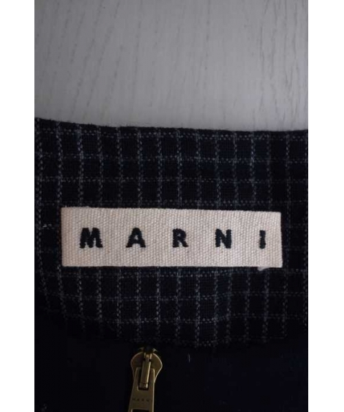 ブランド古着】素材切替バックスリットハーフジップスウェット  