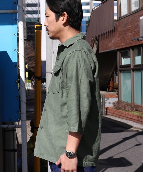 orSlow（オアスロウ）の「orSlow/オアスロウ US ARMY 3/4 SLEEVE