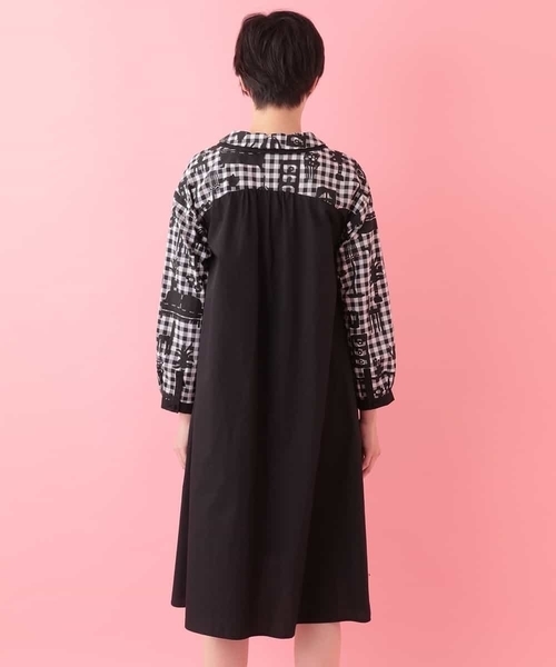 見事な ワンピース Jocomomola ホコモモラ のワンピース ドールハウスプリントワンピース Gjedk を購入できます Jocomomola ワンピースドールハウスプリントワンピース ワンピース Jocomomola ホコモモラ のファッション