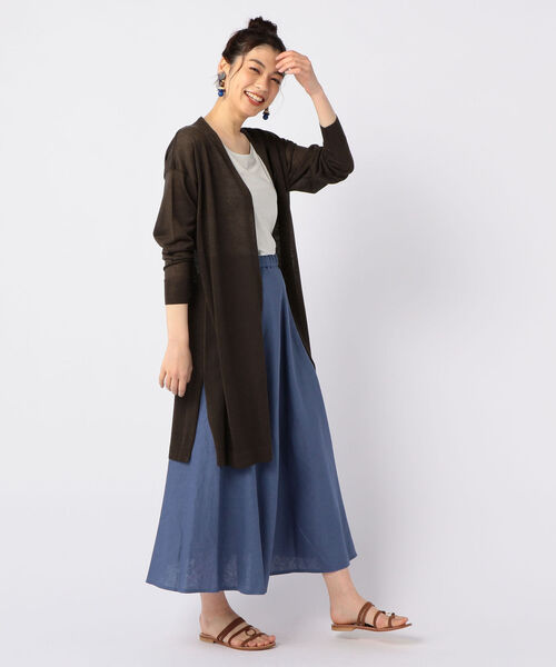 NOLLEY’S（ノーリーズ）の「ラメ両前タンクトップ（タンクトップ・レディース・ブラック/シルバー/ゴールド・38/36）」の14枚目の写真