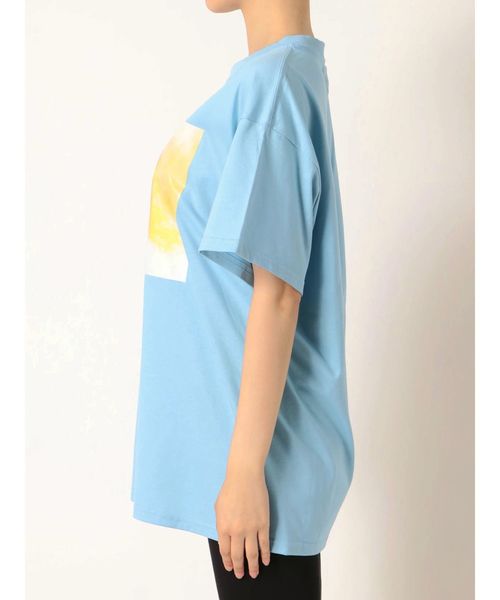 jouetie（ジュエティ）の「ネオンフォトBIGTシャツ（Tシャツ/カットソー・レディース・ブラック/グレー/ブルー・MEDIUM）」の13枚目の写真